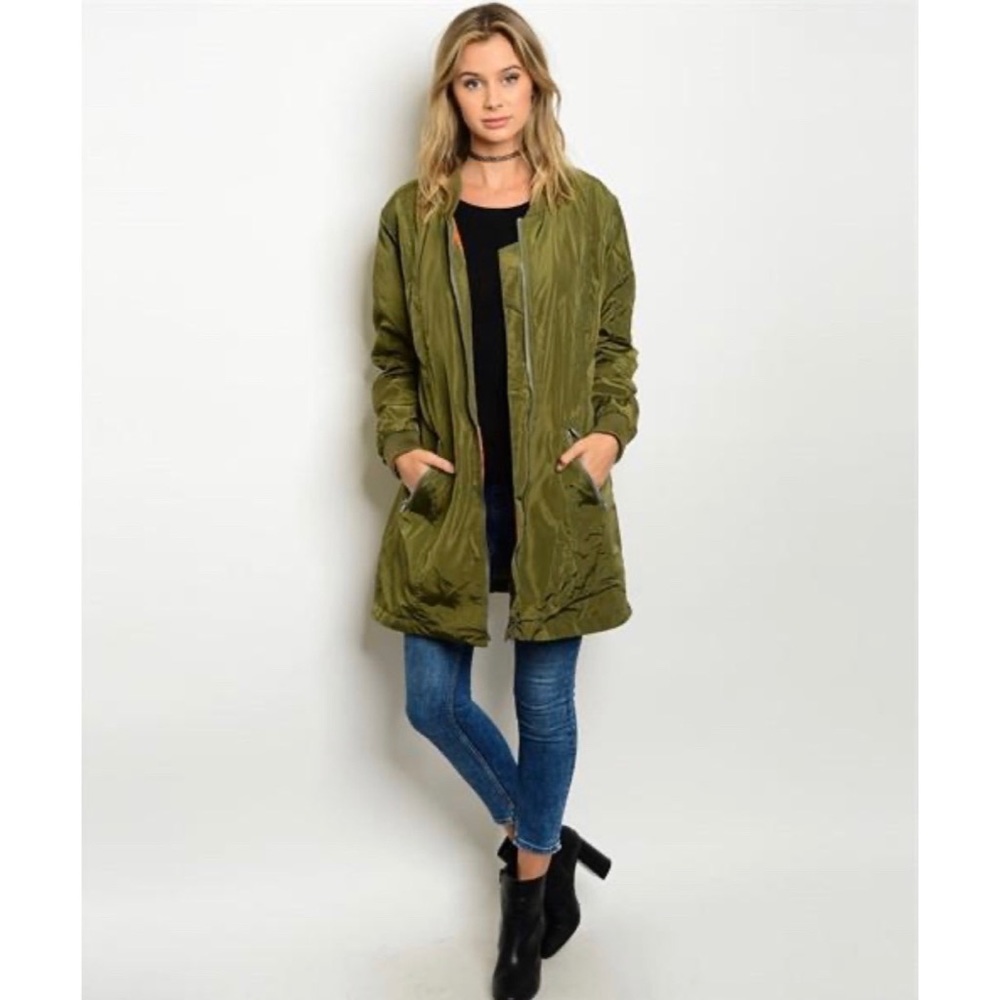 Bomber Jacket - Longline